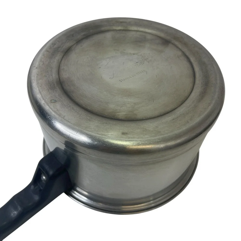 Lifetime T304‎ Custom Designed Stainless Steel Sauce Pan 2.5 Quarts Heavy NO LID